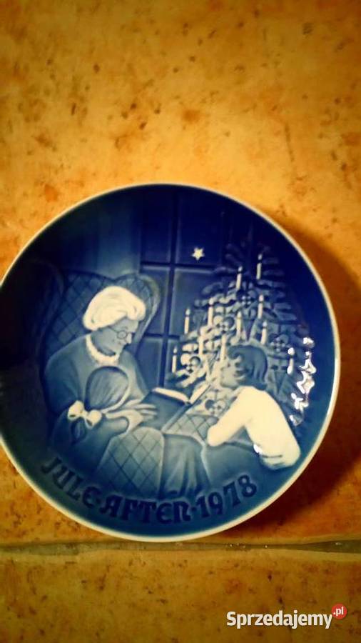 Talerze na ścianękobaltowe Olsztyn sprzedam