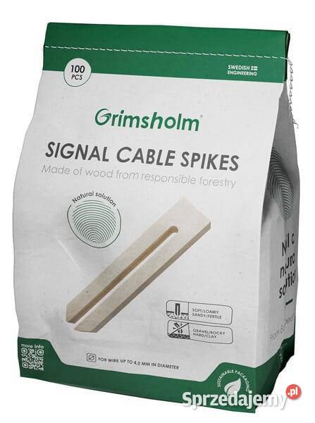 Signal cable spikes Wood 100x FGP157