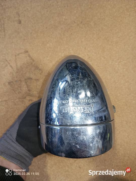 Stara lampa rowerowa National Sanyo Elektric lubuskie Ciosaniec