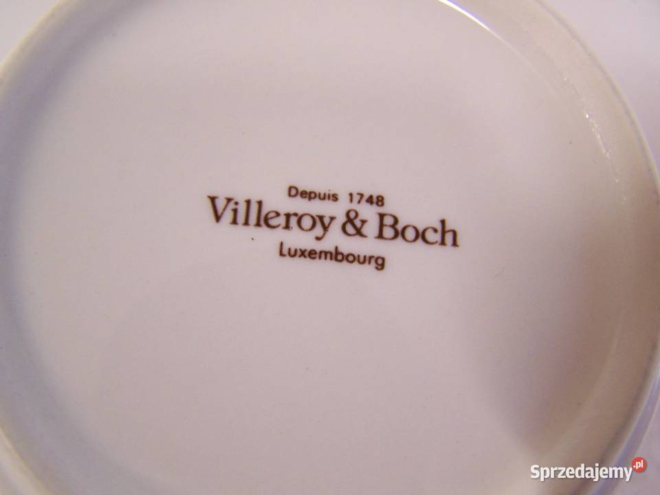 Kubek VilleroyBoch scenka vintage kawie Białogórzyno