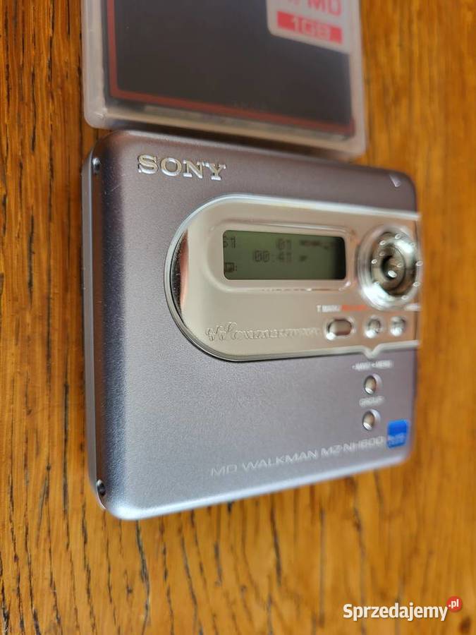 Przenośny Minidisc Sony MZNH 600 Mini disc Super Mikstat