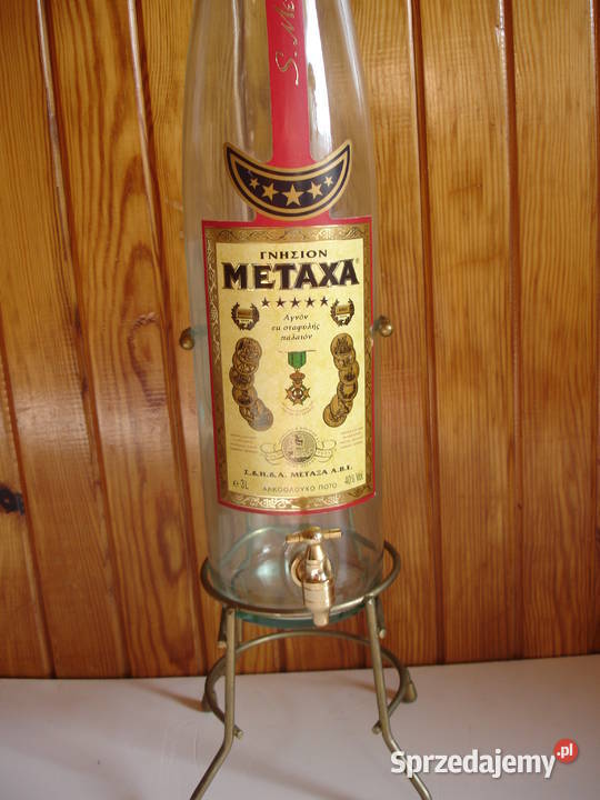 Butelka METAXA 3L Zielona Góra