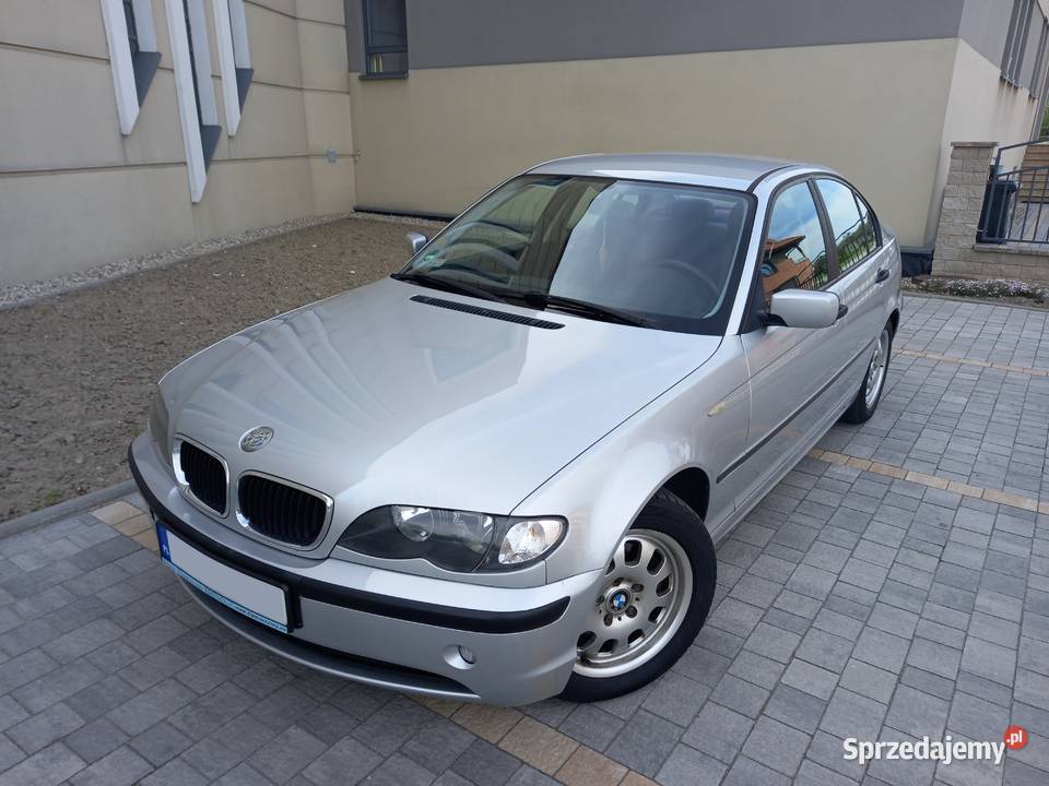BMW E46 318i 20 benz 143 2003r Lift Titansilber Gliwice