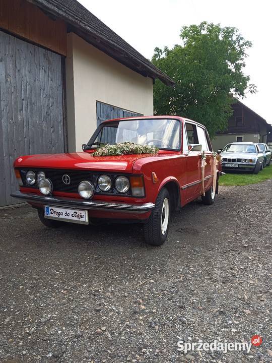 auto do ślubu FSO 125p Paszkówka obsługa imprez