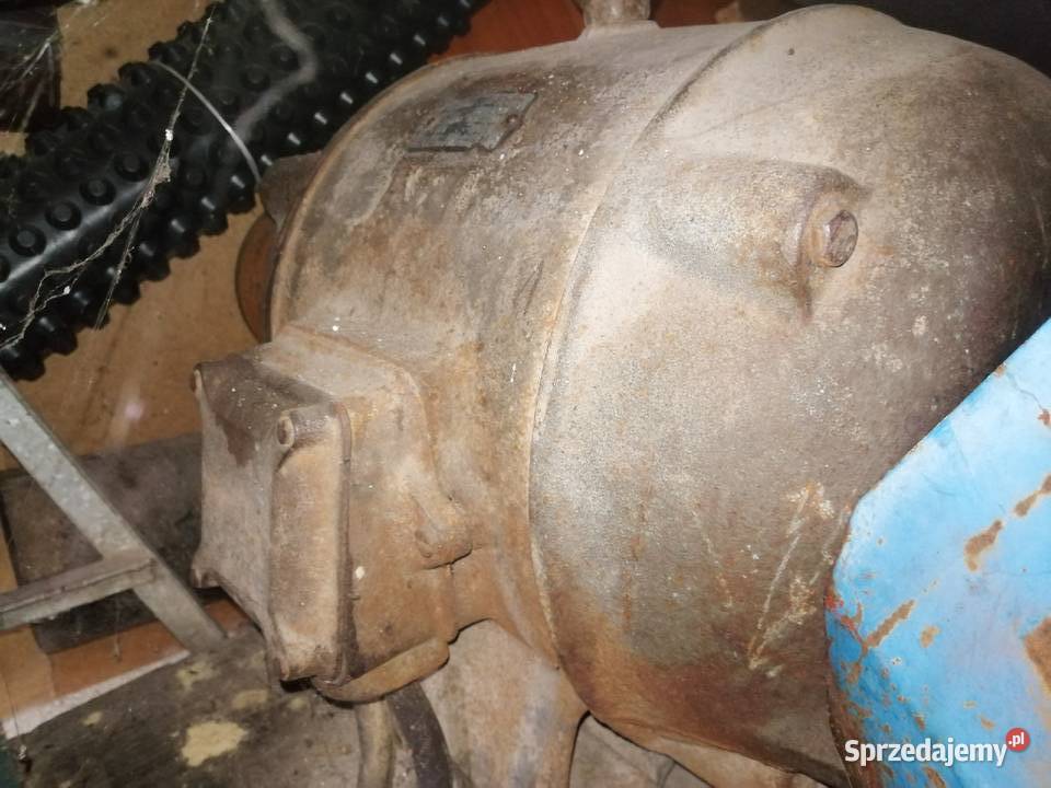 Stary polski silnik elektryczny 75 kw PRL Kaszów