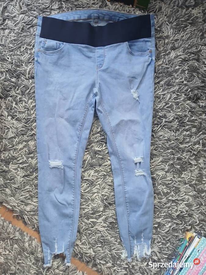 Spodnie jeansowe z dziurami Chrzanów sprzedam