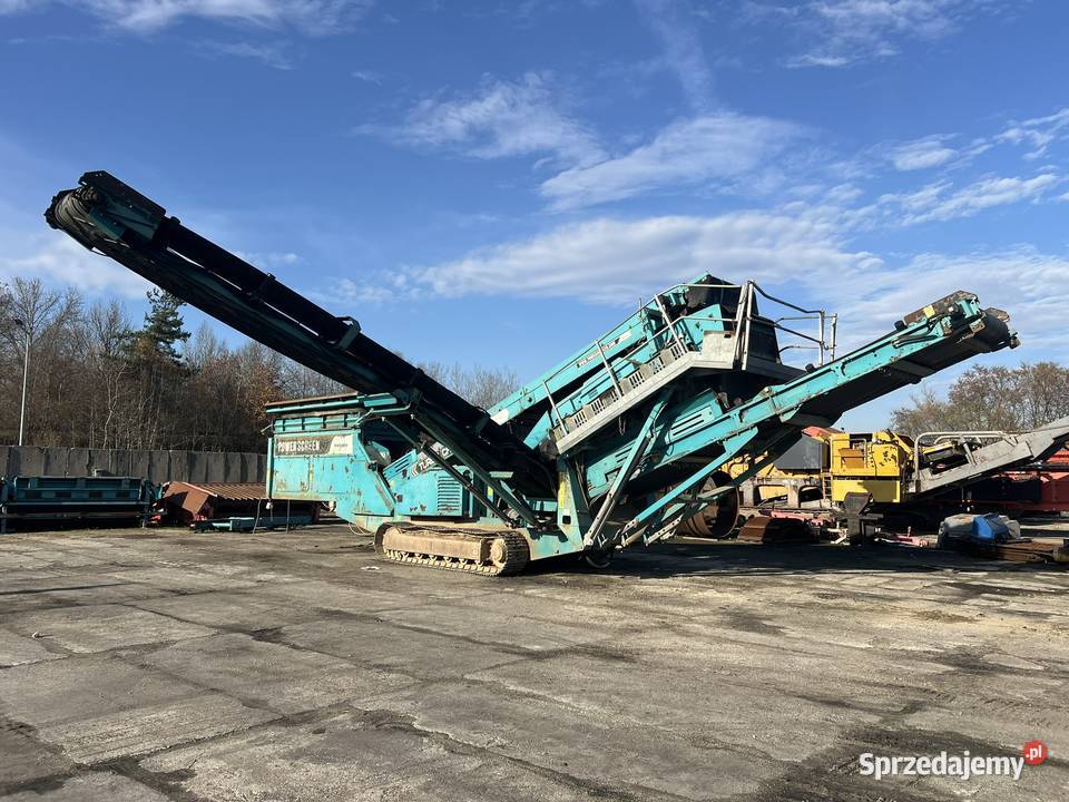 Przesiewacz wibracyjny Powerscreen Chieftain Zator