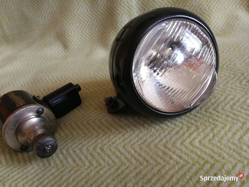 Lampa rowerowa Bosch i dynamo Rotodyn