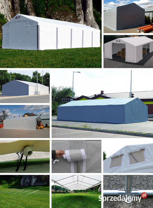 5x10m Namiot magazynowy solidny przemysłowy