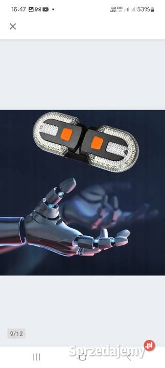 BEZPRZEWODOWY Kierunkowskaz Rowerowy USB Pozostałe Andrychów