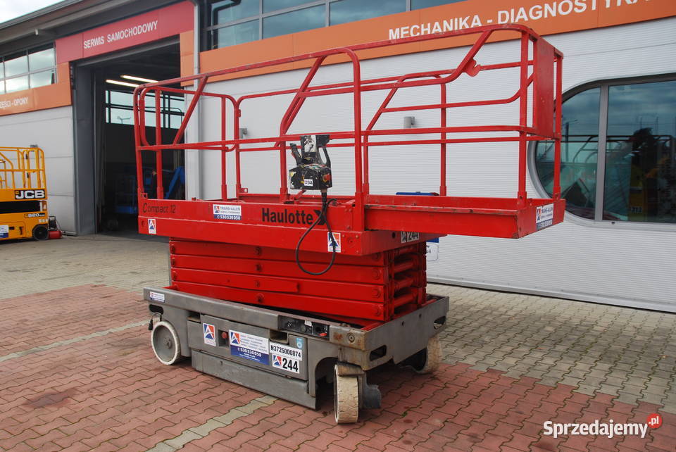 Podnośnik nożycowy HAULOTTE Compact 12 244