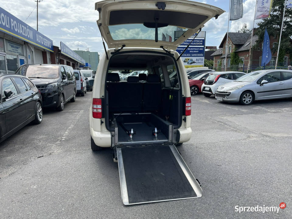 Volkswagen Caddy Caddy 16 TDI Niepełnosprawnych ESP dolnośląskie Syców