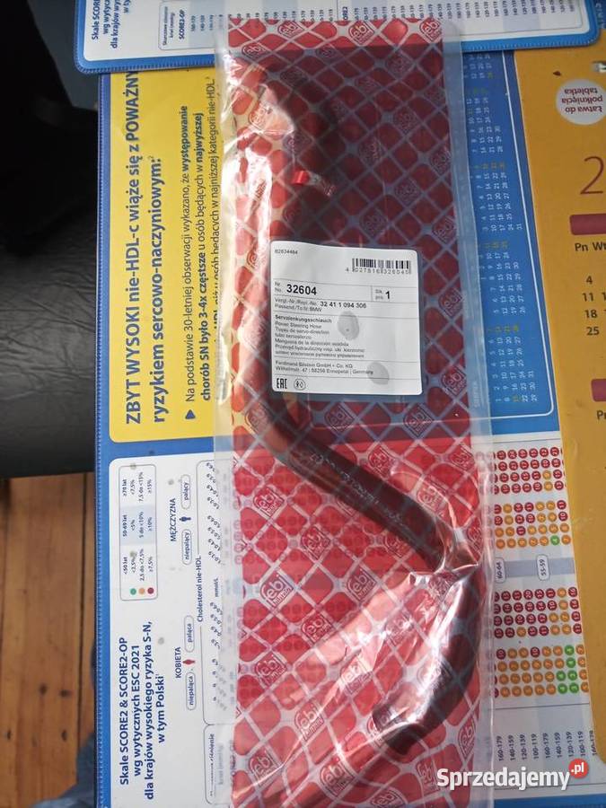 Wąż Nowy do wspomagania kierownicy BMW osobowe Gdynia