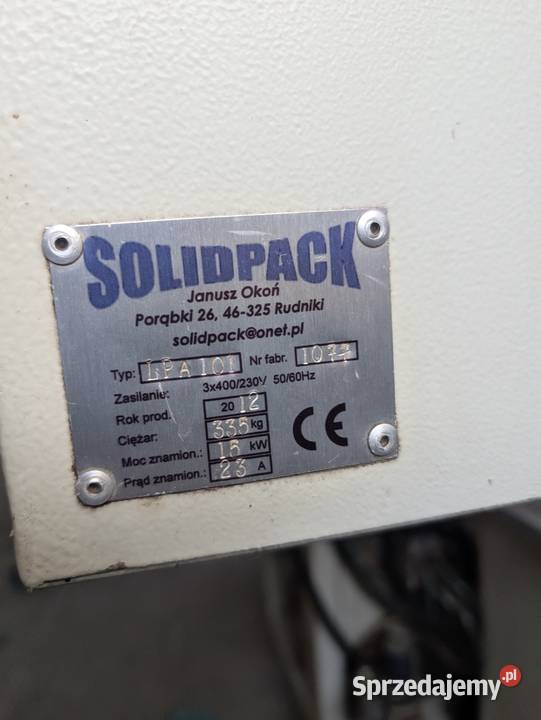 Tunel do obkurczania folii solidpack