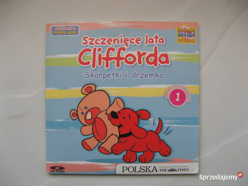 Szczenięce lata Clifforda Clifford 17 płyt 34 dubbing Filmy Poznań