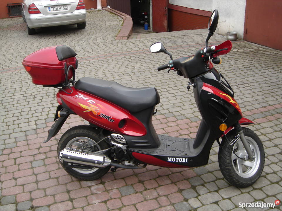 Skuter ŻBIK 50 kufry Motoryzacja świętokrzyskie Ostrowiec Świętokrzyski