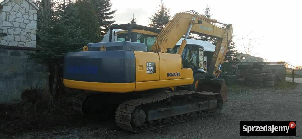 Koparka gąsiennicowa Komatsu PC240 2005r Koparki małopolskie
