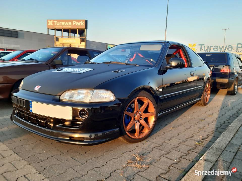 Honda Civic V 16 Coupe 270340Nm d16 turbo ej1 270KM opolskie Strzelce Opolskie