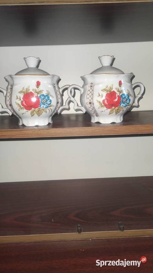 Cukierniczka porcelanowa z PRLU Dom i Ogród Koronowo