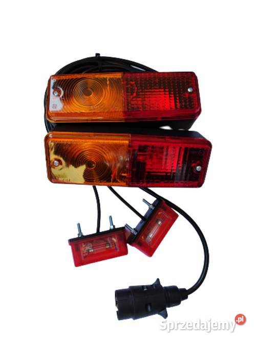 Zestaw lamp do przyczep rolniczych oświetlenie Wrocław
