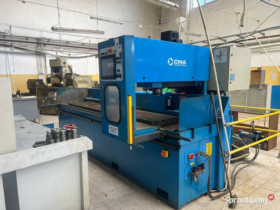 WYCINARKA DRUTOWA CNC CMA TRD38 CNC 3000 2015r Bydgoszcz sprzedam