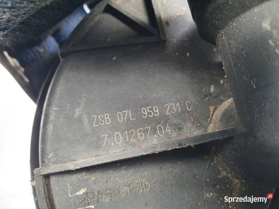 POMPA WTÓRNA POWIETRZA AUDI A8 D4 07L959231C Części samochodowe Lipno