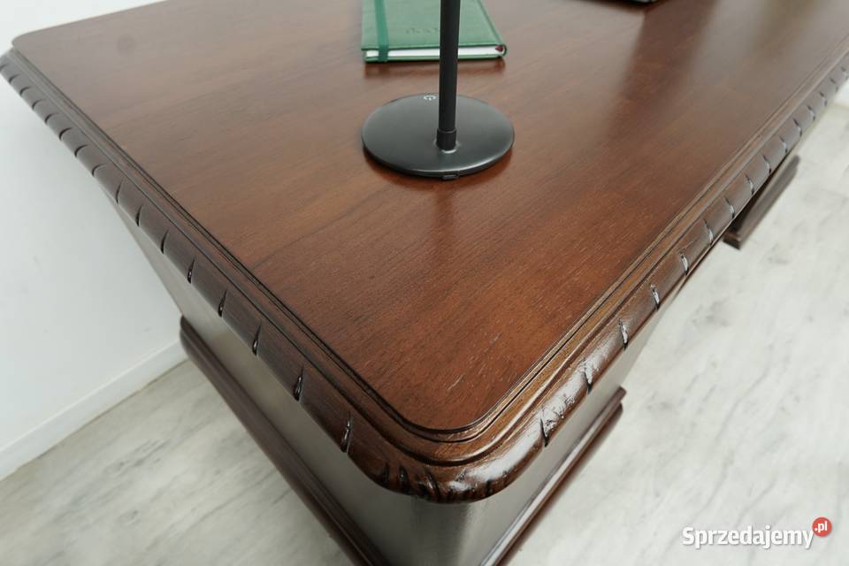 Stylowe biurko chippendale lata 40te renowacji wielkopolskie Jerka sprzedam