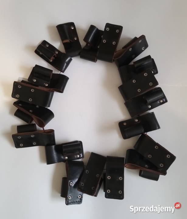 Uchwyt skórzany na pałkę tzw żabka Prusice