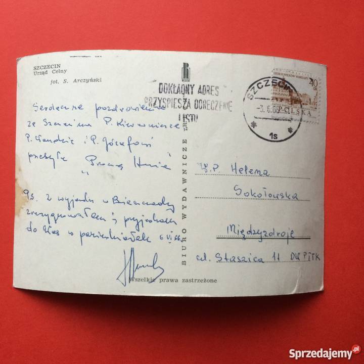 1020 Widokówka Szczecin