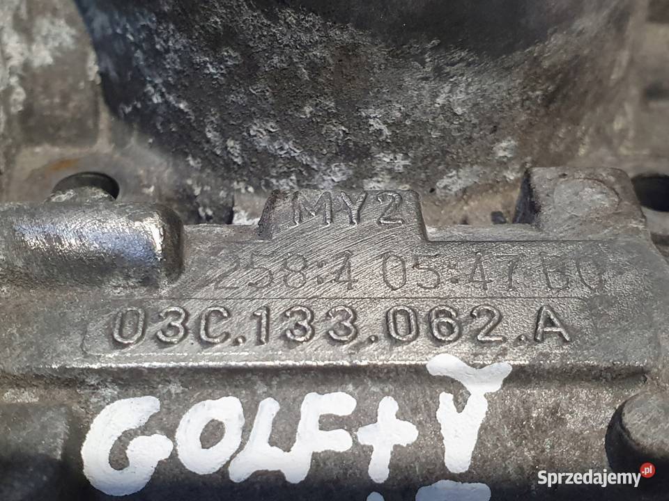 PRZEPUSTNICA VW Golf V 16 FSI oryginał Chełm