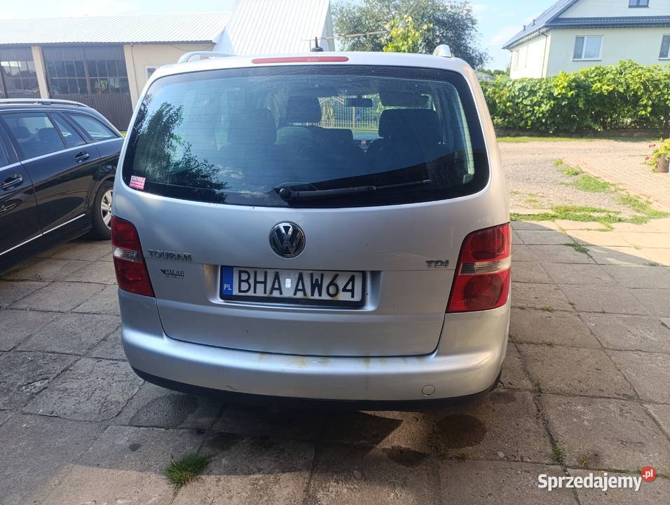 VW Touran 2004r podlaskie Bielsk Podlaski