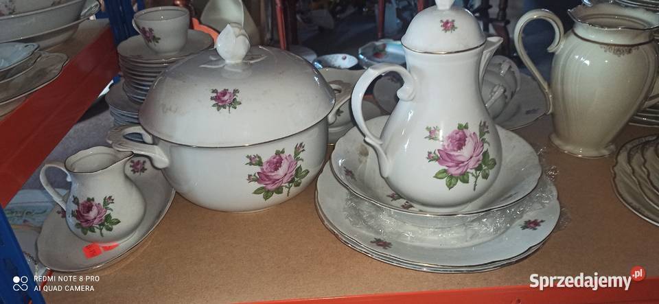Serwis do obiadu i kawy Kahla Turyngia Niemcy Porcelana i szkło Porcelana i szkło Gdańsk sprzedam