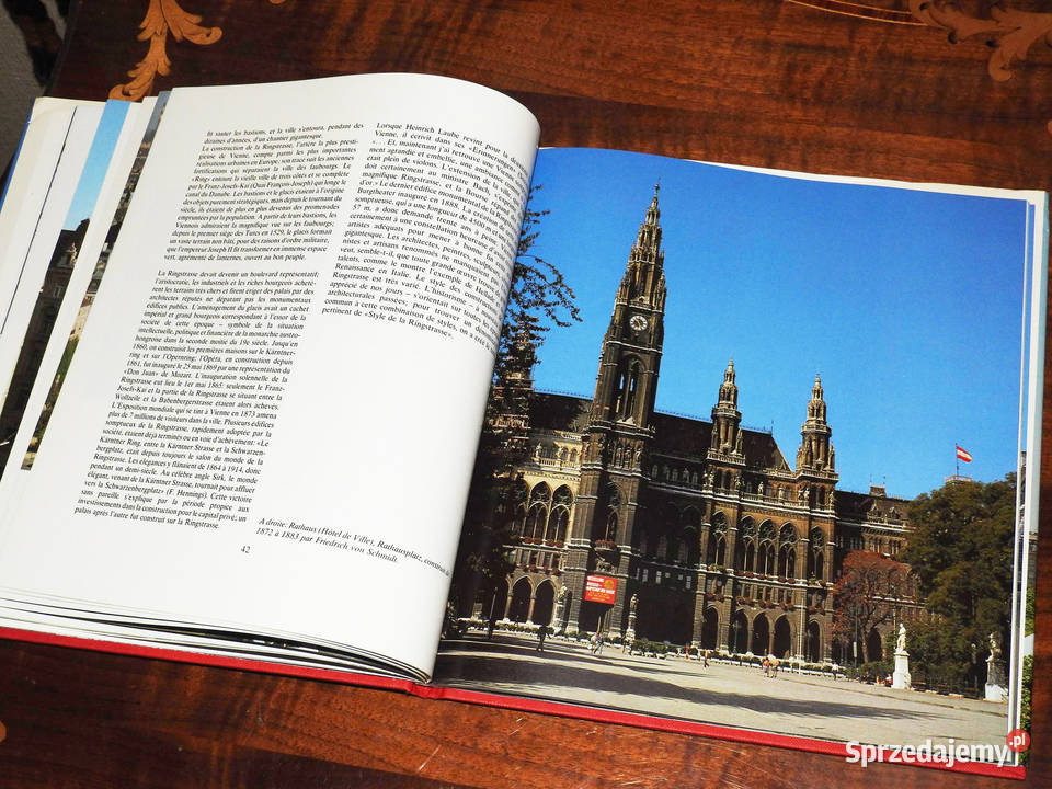 Album Wiedeń w kolorze 104 str Vienne en Couleur Antyki, Sztuka, Kolekcje Przemyśl