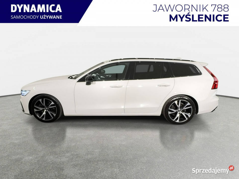 Volvo V60 VAT 23 RDesign 20 B4 197 automat 2021 przyciemniane szyby Myślenice