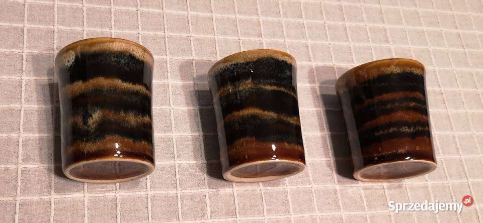 Kubki do grzanego wina Mirostowice PRL Katowice