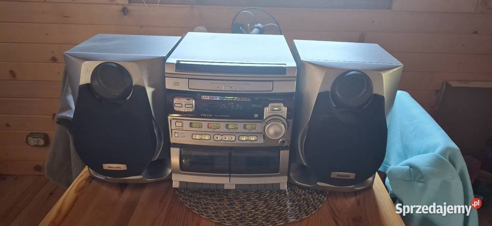 Wieża Philips Fw326 kolumny Wwa mazowieckie Warszawa