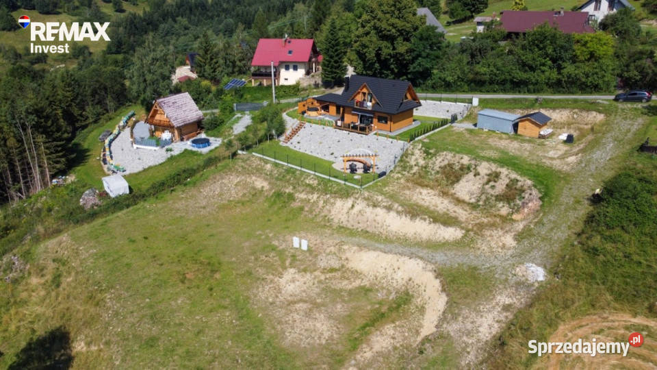 Działka budowlana 732 m z widokiem na góry Sprzedaż Zawoja
