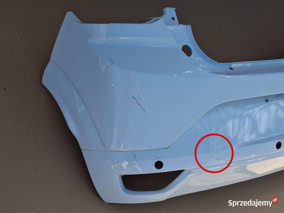 DACIA SANDERO III 3 ZDERZAK TYŁ TYLNY DOKŁADKA Bieleń