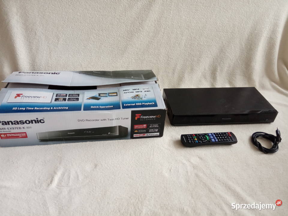 Panasonic DMREX97EBK Nagrywarka HDD 500GB Płońsk