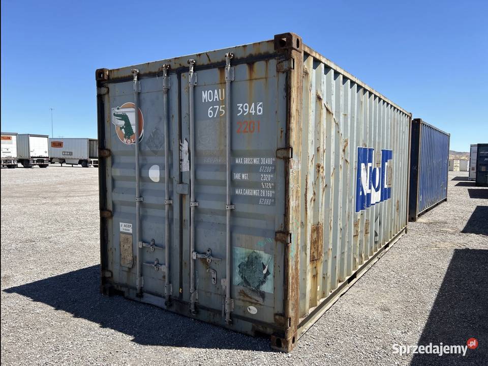 Kontener morski magazynowy 20DV 6 metrowy Magazynowanie warmińsko-mazurskie Olsztynek
