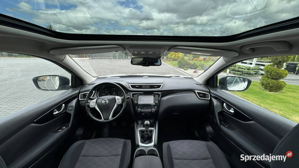 Nissan Qashqai Zarejestrowany Kamera 360 NAVI przyciemniane szyby lubelskie Modliborzyce