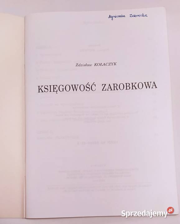 KSIĘGOWOŚĆ ZAROBKOWA Zdzisław Kołaczyk MODUŁ III Kultura i Rozrywka