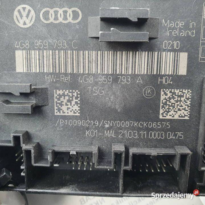 MODUŁ AUDI A6 C7 4G8959793C Lipno