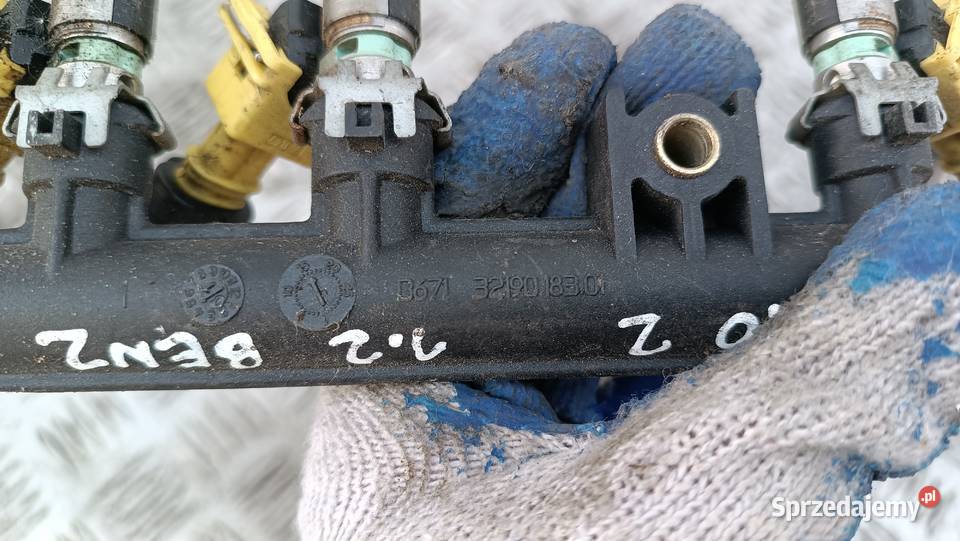 LISTWA WTRYSKOWA WTRYSKI FIAT PANDA PANDA II Radłów sprzedam