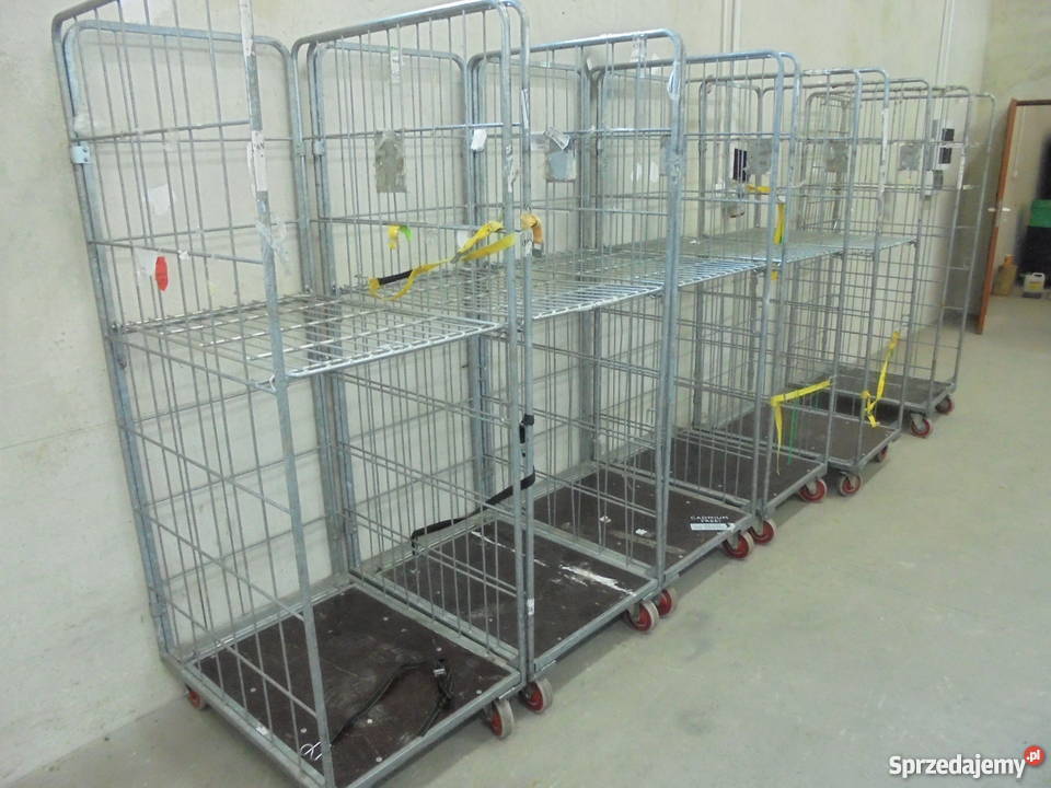 Wózek ROLLKONTENER transportowysiatka Poznań