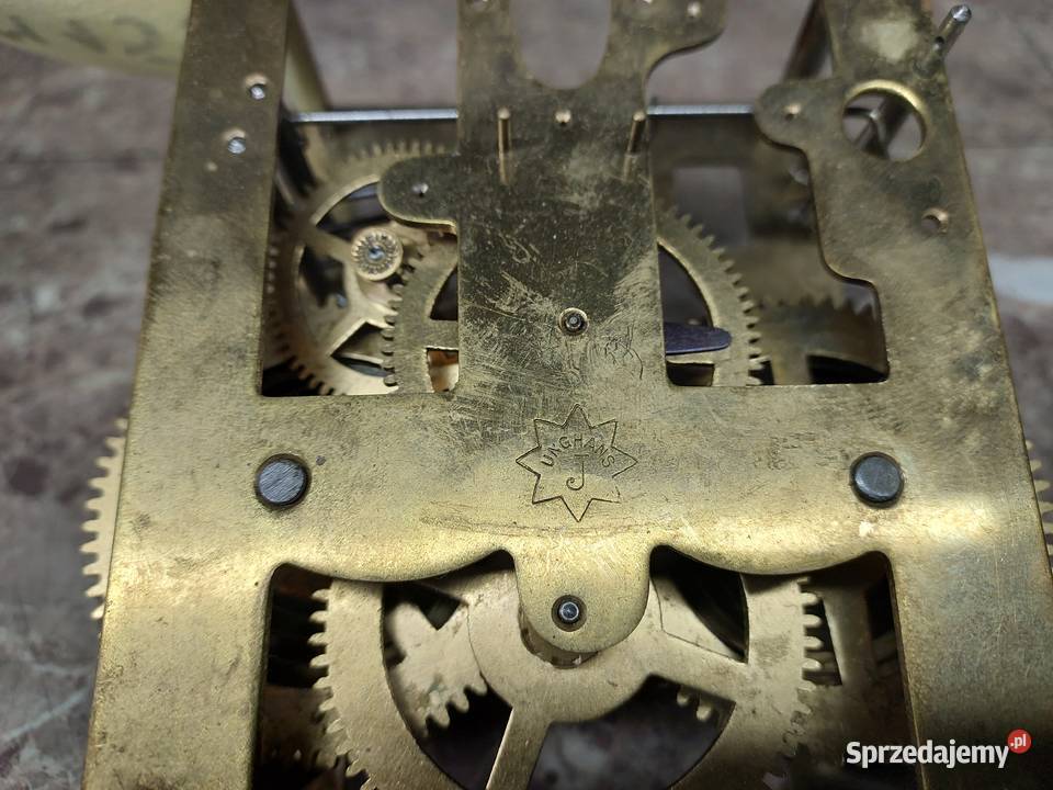 M155 Mechanizm starego zegara ściennego Junghans