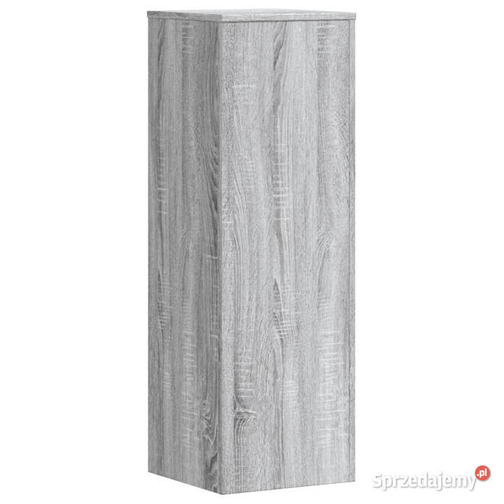Stojaki na rośliny 2 szary dąb sonoma 33x33x100 mazowieckie Warszawa sprzedam