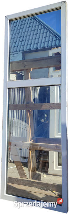 OKNA KacprzaK Witryna 75x216 FIX Używany PCV 216cm sprzedam