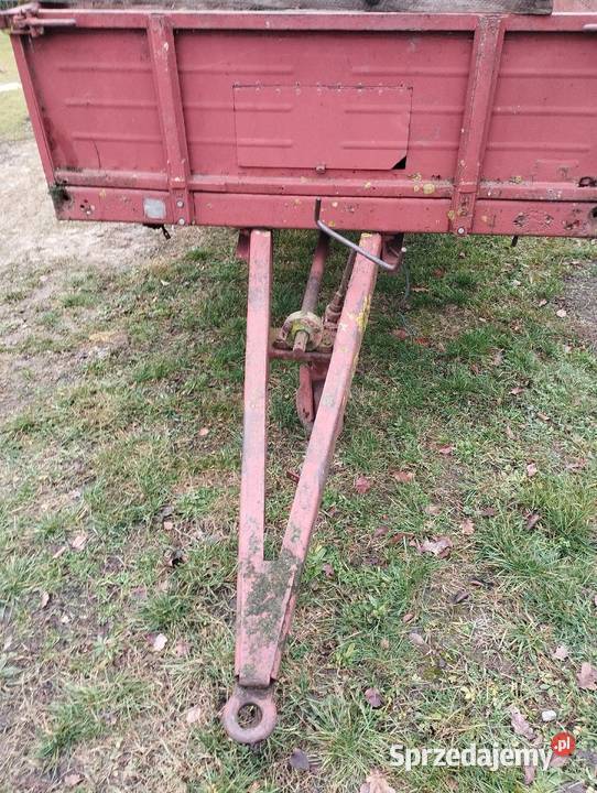 Podwozie rozrzutnik jednoosiowy nieuszkodzony Tuszyn sprzedam