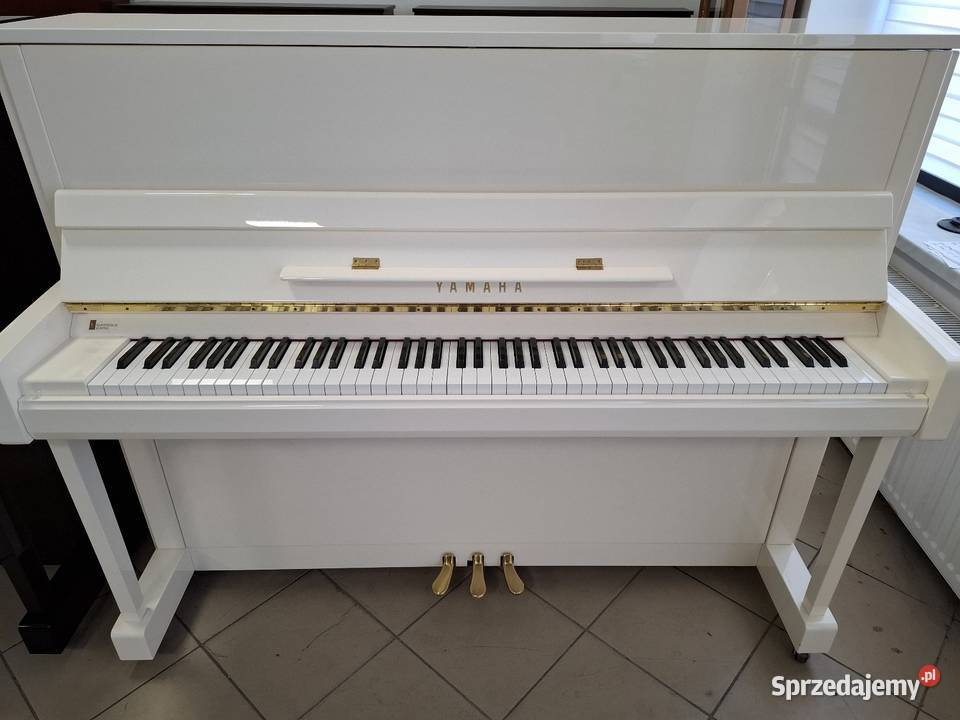 Pianino Yamaha B3 E PWH stan fabryczny Brzesko